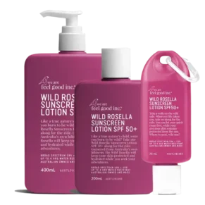 We Are Feel Good Inc Wild Rosella Sunscreen Lotion SPF50+