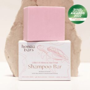 Honua Bar Hibiscus Star Fruit Shampoo Bar